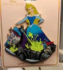 Disney Pin Wdi Le 400 Aurora Princess Dress Sleeping Beauty Maleficent Mog D23 