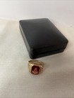 Vintage Masonic Statement   Men s Ring Yellow Gold   10k  Rare W Box Free Mason