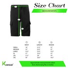 Men s Adjustable Drawstring Casual Cotton Blend Multi Pocket Soft Cargo Shorts