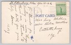 For Victory World War Ii Ww2 Era Flag Posted 1942 Vintage Postcard
