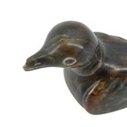 Vintage Inuit Soapstone Carving Bird Duck Goose Figurine Signed   Dated 1983 Ca