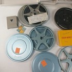 Super 8mm Film Lot Of 7 Reels With 11 Home Movies Found Footage 3 Cans   Splicer