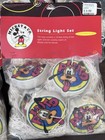 Lot-5 Vtg Disney Mickey   Friends String Light Sets Pluto 14ft Ea 50 Bulbs Total