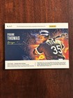 Frank Thomas 2020 Diamond Kings Blue  25  Game Used Worn Jersey White Sox Hof Sp