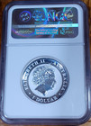 2017 Silver Wedge Tailed Eagle Pcgs Pf 70-high Relief  Rev Proof  Mercanti