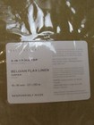 Pottery Barn Belgian Flax Linen Curtain Light Filtering 50  X 96  Gold Harvest