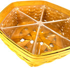 Longaberger 14  Generation Basket W heavy Divided Protector   Original Bag
