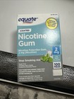 5 Boxes Equate Nicotine Gum 2mg Ice Mint 100ct Each 500 Total Exp 12 2027