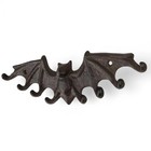 Austin Bat Wall Hook     Rustic Cast Iron Key Holder  Gothic Decor Gift For Bat Fa