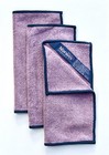 Norwex Body And Face Pack Set 3 Small Travel Washcloth Lavender Purple Blue New