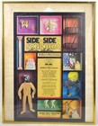 Steven Sondheim Broadway Windowcard Autographed 1977 Original Cast Side By Side 