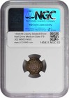 1848 48 Liberty Seated Silver Half Dime Medium Date Fs-302 Ms63 Ngc
