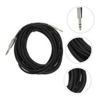 6ft Stereo Cable  1 4 Inch Male Trs Speaker Amp Noiseless Guitar Cable