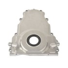 Timing Cover W  10an Turbo Oil Drain Fitting For Ls Gen 3 4 8l 5 3l 5 7l 6 0l