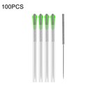 100x Acupuncture Manual Needle Disposable Sterile With Guide Tube 0 35x40mm 1 5 