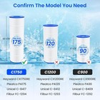 Future Way Pa175 Pool Filter Cartridge For Hayward C1750 Cx1750re  Unicel C-8417