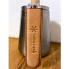 Snow Peak Cs-115 Leather Handle Cover For Field Barristo Kettle