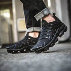 New Nike Air Vapormax Tn Plus Triple Black Comfortable Men s Casual Sneakers-
