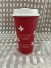 Starbucks 2022 Reusable Holiday Red Cup 25th Anniversary - Limited Edition