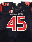 Game Worn Used Fresno State Bulldogs Football Jersey Nike Med   45