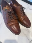 Cole Haan Made In Usa Brown Cap Toe Derby Oxford Dress Shoes 10 D
