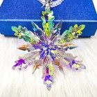 Annual Edition Ornament 2026  Crystal Glass Large  Large Colorful