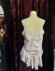 Women   s Vintage Gold Label Pink Victorias Secret Bodysuit Slip