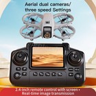 4k Dual Camera Wifi Fpv Drone Optical Flow Rc Quadcopter With Screen Remote Nt