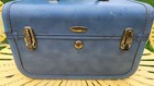 Vintage Taperlite Carry On Cosmetic Mirrored Train Luggage Case No Key Or Tray