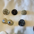 Lot Of Vintage Fancy Buttons  Jewels  Designs