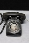 Vintage Black Bell Telephone System Western Electric Rotary Dial Phone Untested