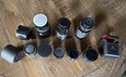 Vintage Camera Lens And Lot Minolta Tested
