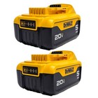 Dewalt Dcb205-2 20v Max Premium Lithium-ion 5 0ah Battery Pk 2 Pack 2025 Date