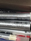Markal Quik Stik  Solid Paint Marker Mini Red 8mm Plus Series 10pk