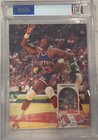 Michael Jordan Mar-apr 1990 Beckett Basketball Issue  1 Psa 9 6 First Cover         