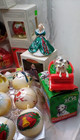 Large Lot Of Vintage Christmas Ball Ornaments 