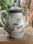 Antique Japanese Kutani Hand-painted Porcelain Small Teapot Stunning 
