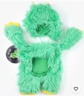 Wubbanub Green Monster Plush Baby Pacifier Toy