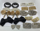 Vintage Shoe Clips Lot All Wearable No Missing Rhinestones 10 Sets Some Signed