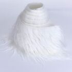 Shaggy Plush Faux Fur Fabric Precut Strips Fluffy Fuzzy Craft 2x60 Inch White
