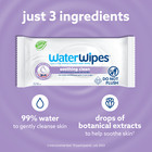 Soothing Clean 99  Water Based Botanical Baby Wipes  4 Resealable Packs