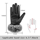 Women s Ladies Lambskin Leather Gloves Thermal Winter Warm Driving Soft Lining