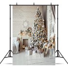 Christmas Backdrop White Christmas Backdrop Christmas Living Room Backdrop Ch   