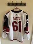 Arizona Coyotes Game Worn Adidas Mic Jersey Size 56