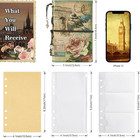 Leather Journal Notebook  Vintage Refillable Journal For Women Girls  Thick Blan