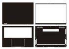 Carbon Vinyl Laptop Sticker Skin Decal Guard For Asus Zenbook 14 Oled Ux3402 14 
