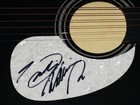 Hank Williams Jr  Autographed Acoustic Guitar  brocephus  - W  Coa 