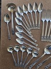 Vintage 1936 Oneida Community Coronation Silver Plated Flatware Set 37 Pieces