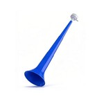 Vuvuzela Stadium Horn  1 Pack Blue 24 Inch Collapsible Soccer Horn  Blue   1 Pack