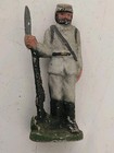 5 Vintage Metal Lead Toy Soldier With Rifle Civil War Union Confederate 3 5 